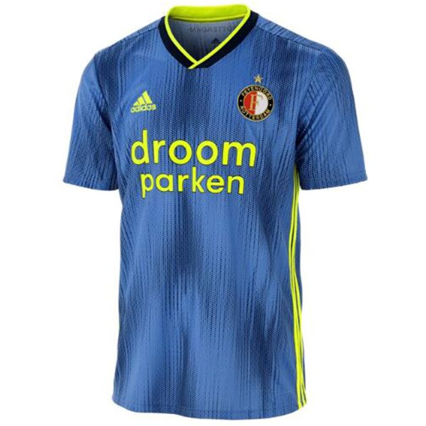 Tailandia Camiseta Feyenoord Rotterdam 2ª Kit 2019 2020 Azul